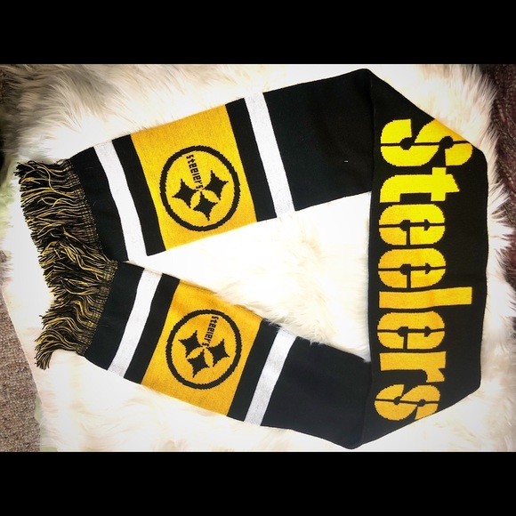 Steelers Varsity jacket hat and scarf - Picture 4 of 6